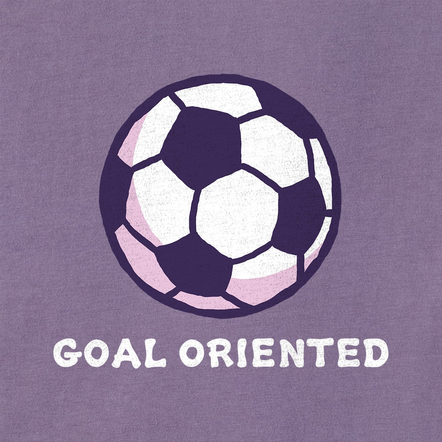 Women's Goal Oriented Soccer Short Sleeve Crusher Boxy Tee