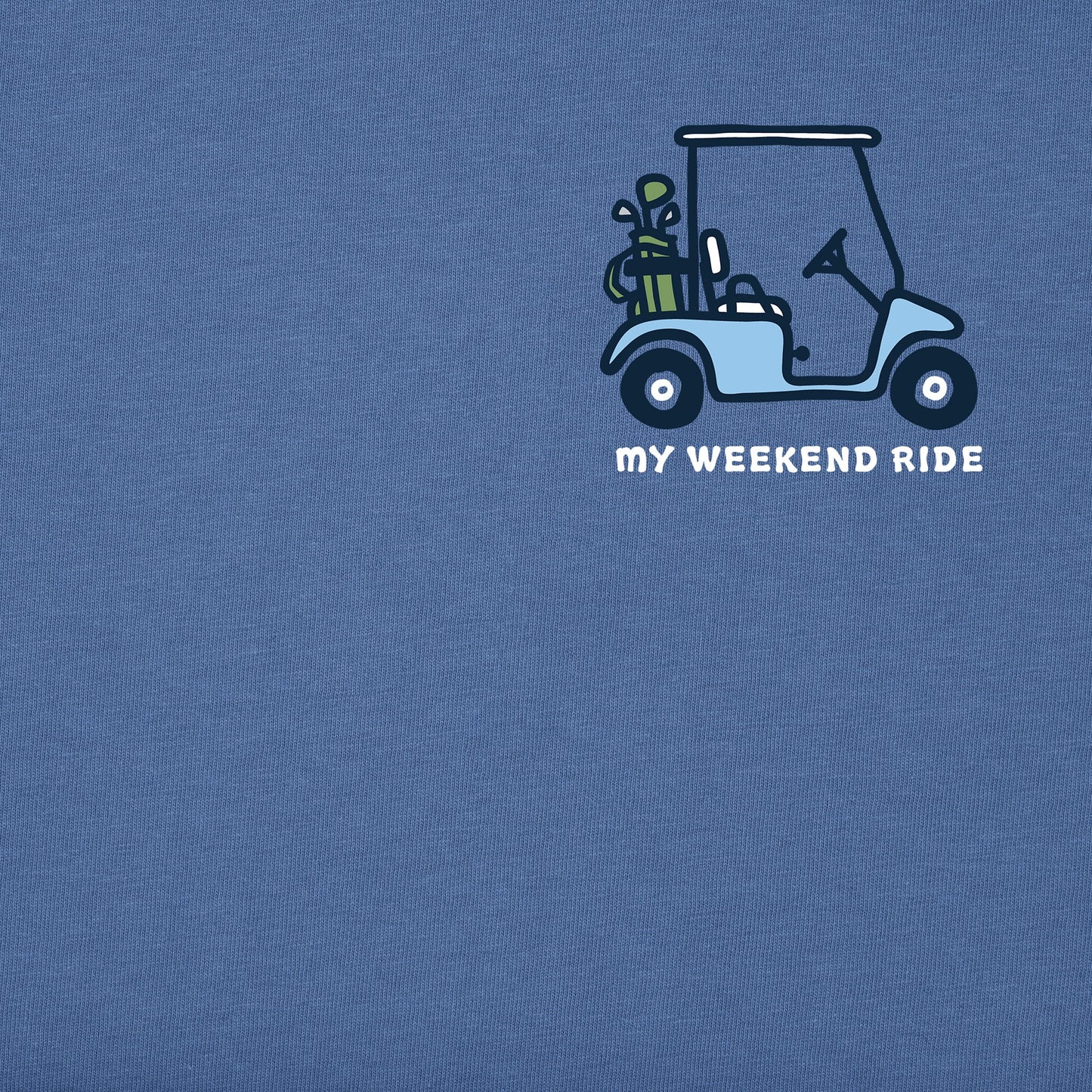 Men's Weekend Ride Golf Cart Short Sleeve Tee