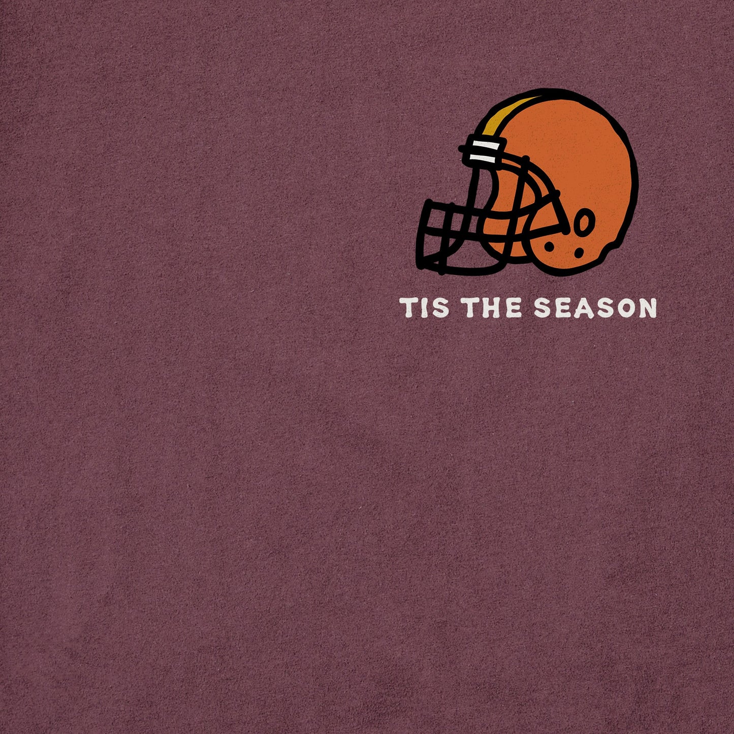 Men's Tis the Season Helmet Short Sleeve Crusher Tee