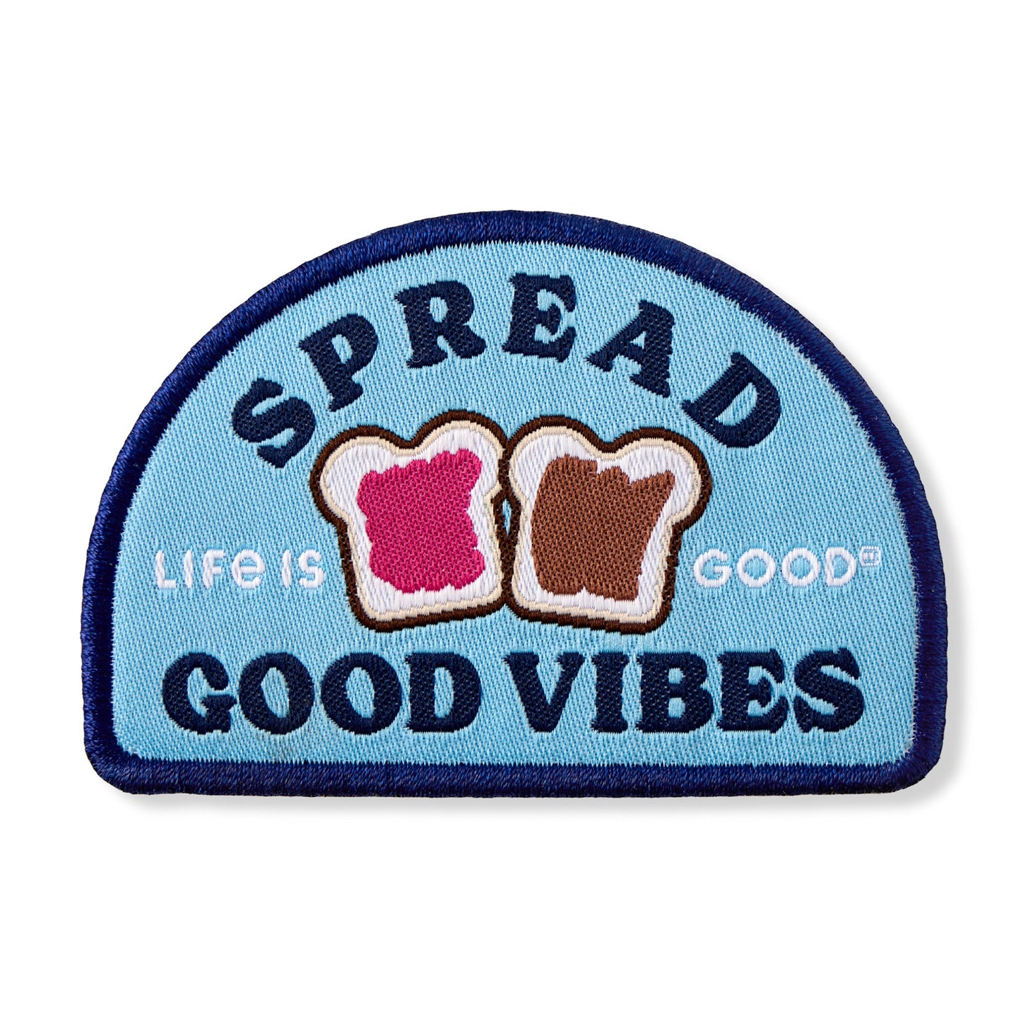 Adult Unisex Spread Good Vibes Woven Patch