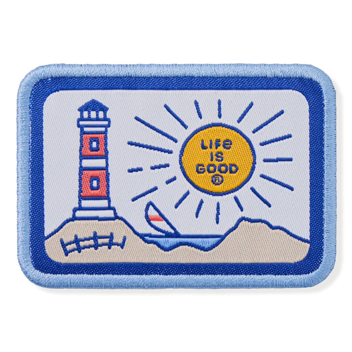Adult Unisex Lighthouse Woven Patch