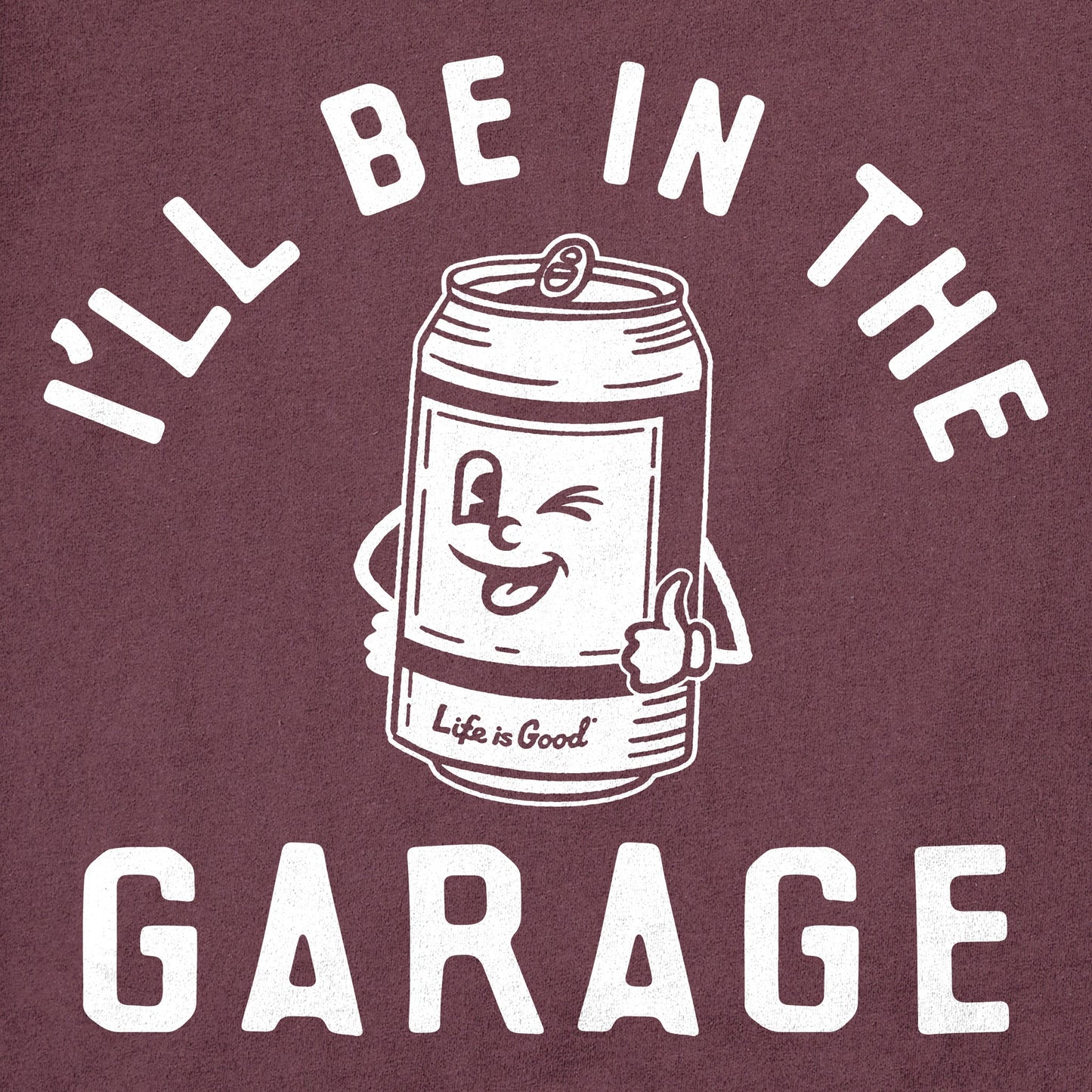 Men's I'll Be in the Garage Short Sleeve Tee