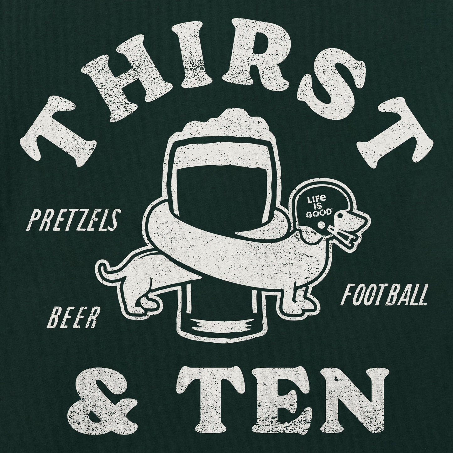 Women's Thirst and Ten Short Sleeve Crusher Tee