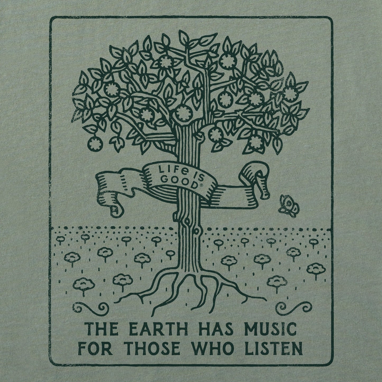 Men's The Earth Has Music Trees Short Sleeve Tee