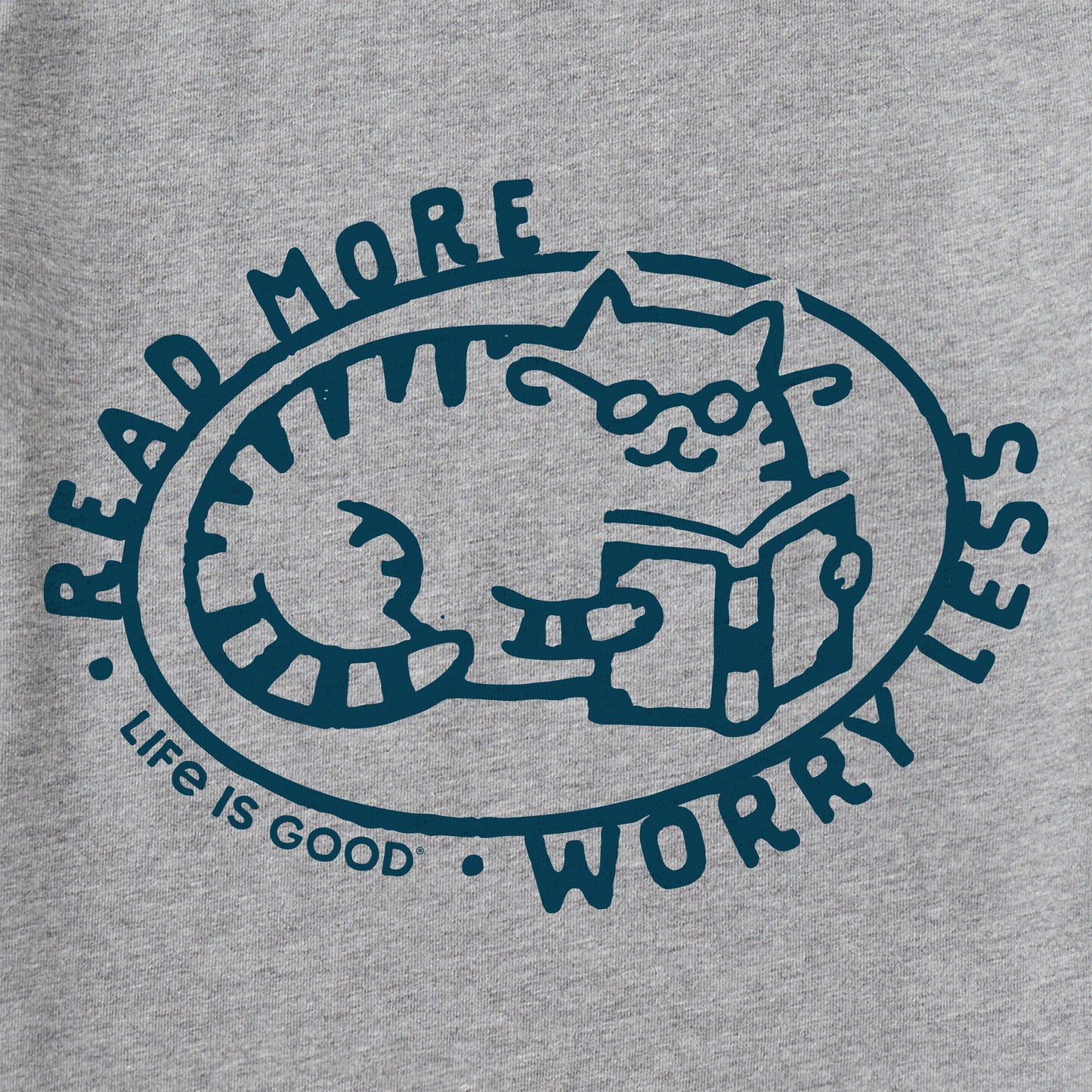 Men's Read More Cat Short Sleeve Tee