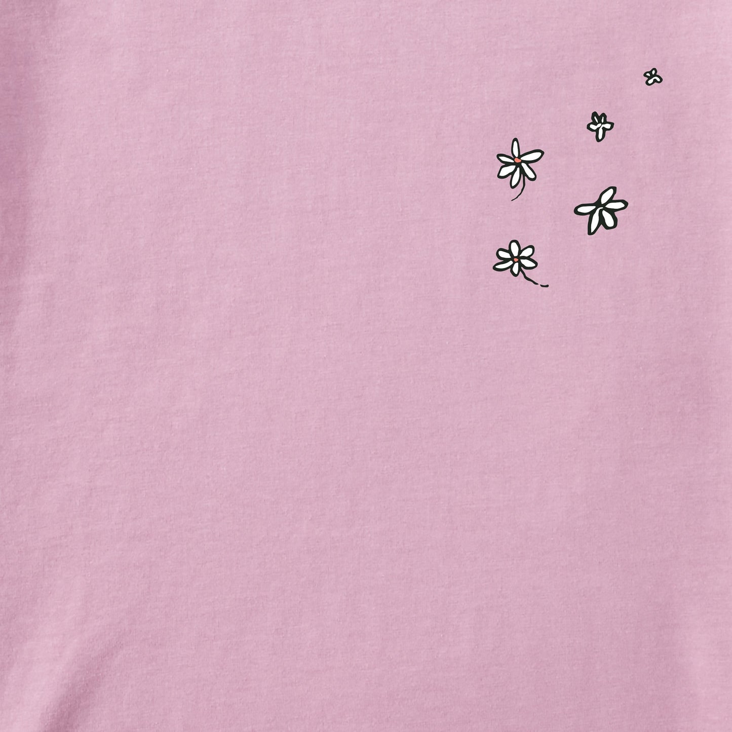 Toddler Winnie Flowers Short Sleeve Crusher Tee