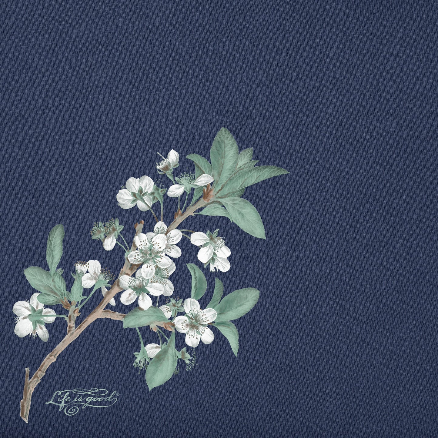 Women's Climbing Plum Blossom Short Sleeve Crusher Tee