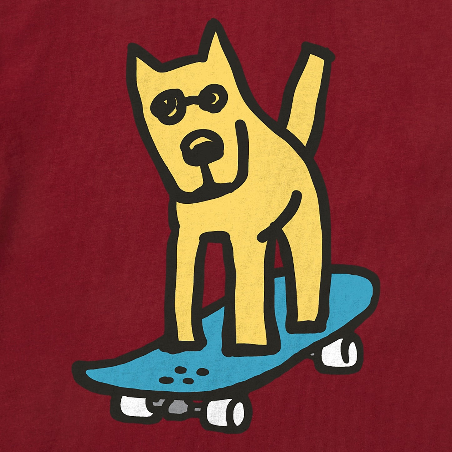 Toddler Rocket Skateboard Short Sleeve Crusher Tee