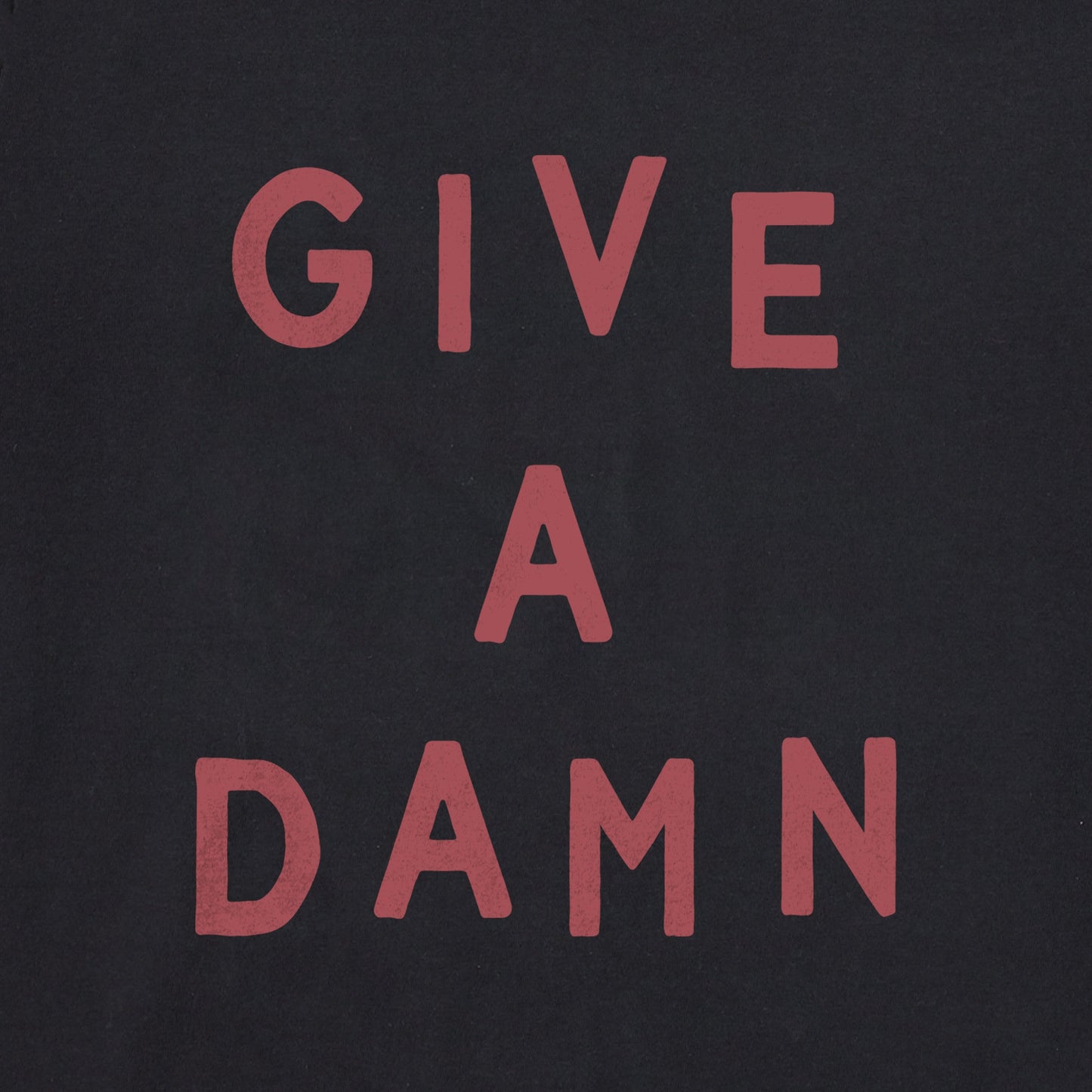 Women's Give a Damn Short Sleeve Crusher Boxy Tee