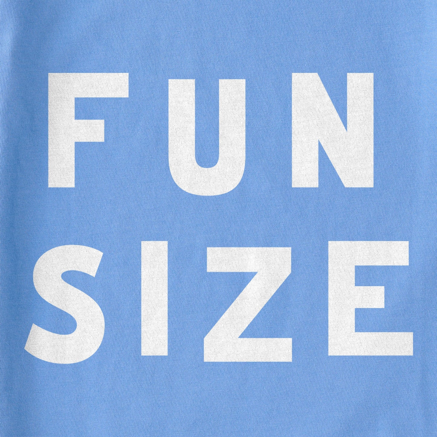 Women's Fun Size Simple Short Sleeve Crusher Boxy Tee