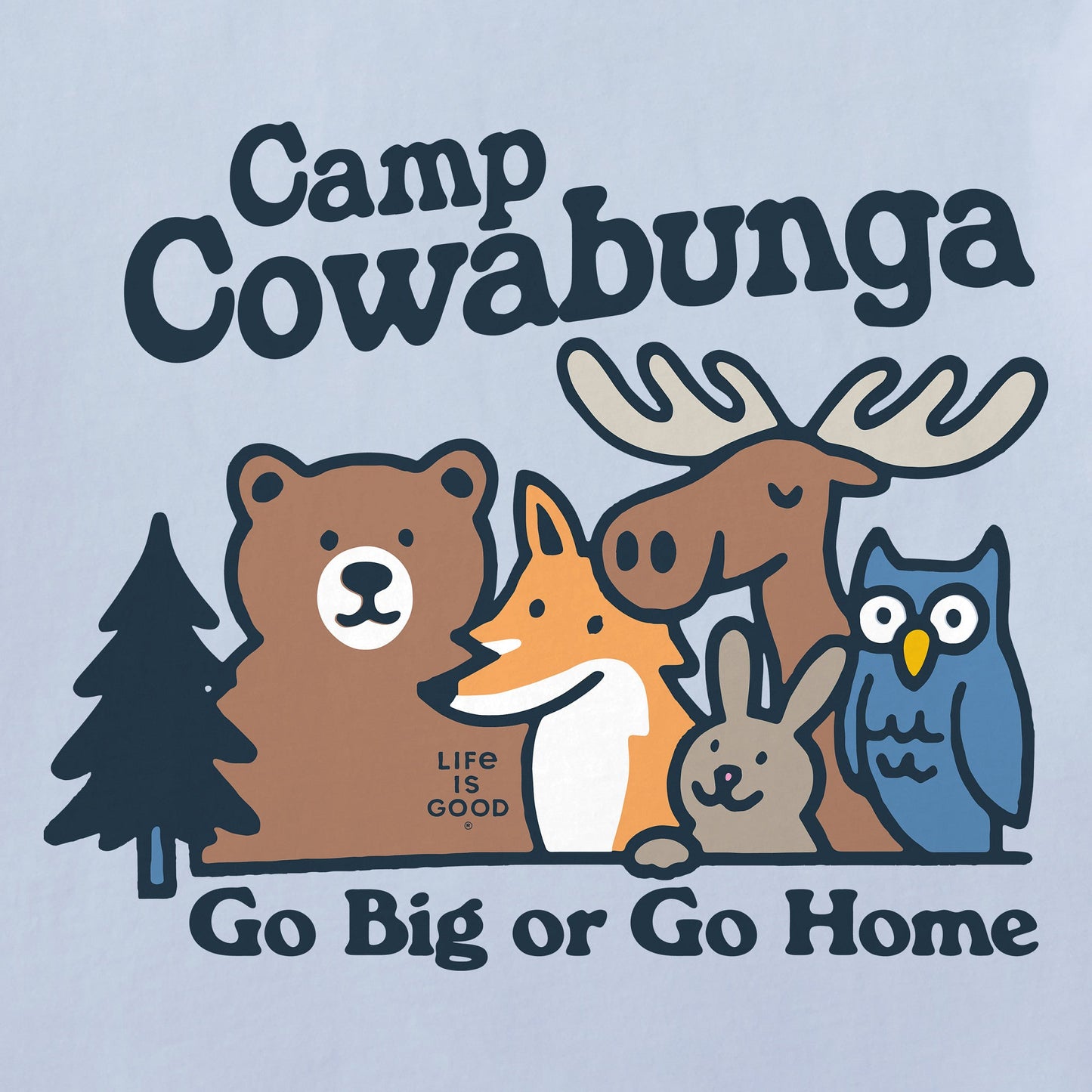 Women's Camp Cowabunga Short Sleeve Crusher Boxy Tee