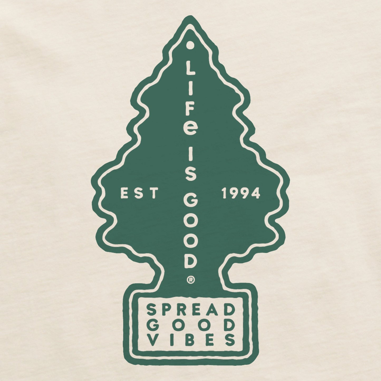 Women's Spread Good Vibes Tree Short Sleeve Crusher Tee