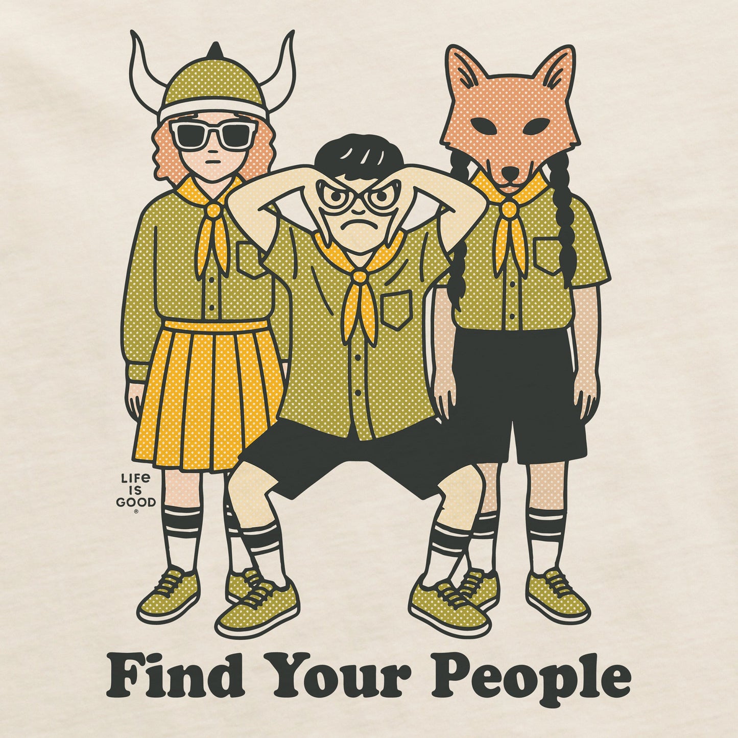 Women's Find Your People Short Sleeve Crusher Tee