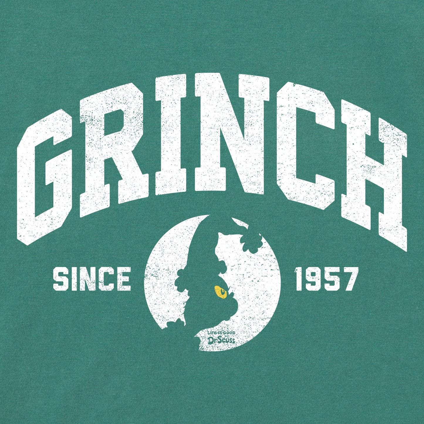 Kids Grinch Arch Long Sleeve Crusher Tee