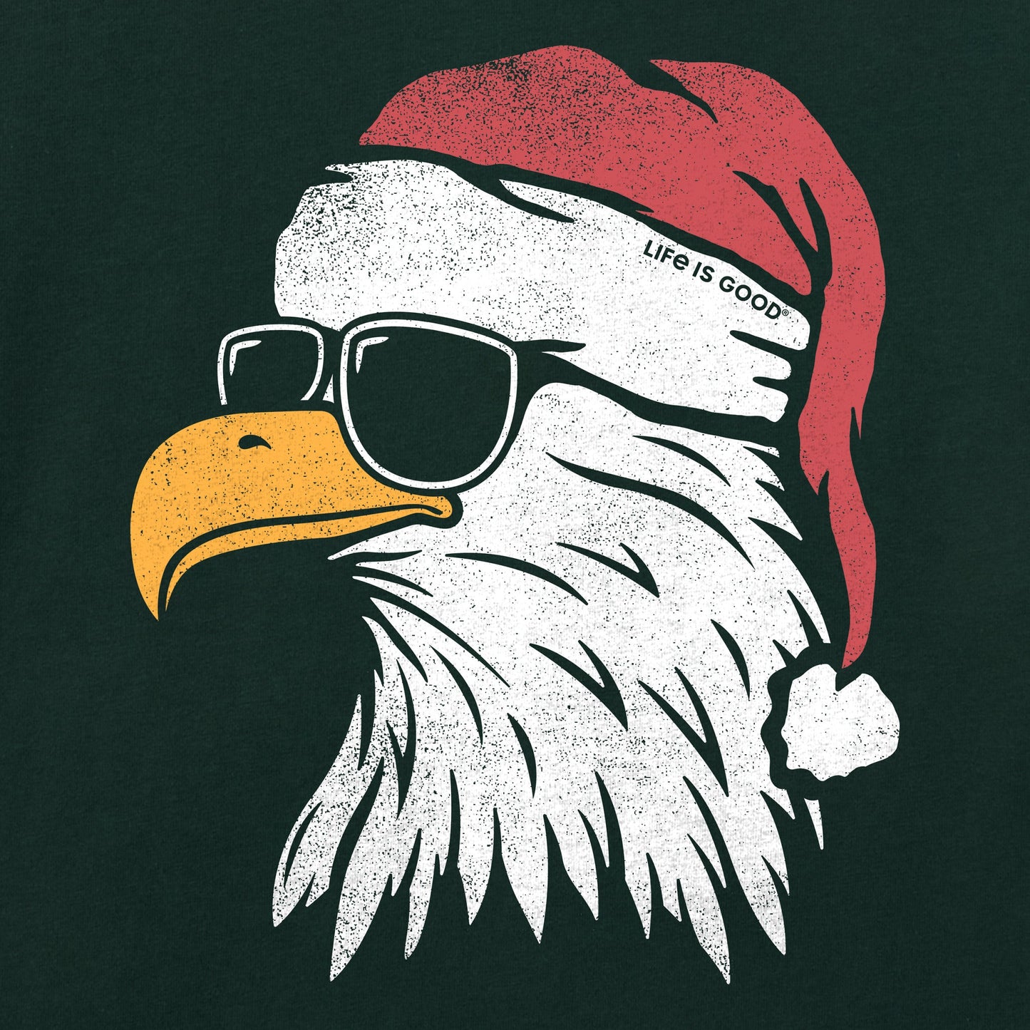 Men's Holiday Eagle Short Sleeve Crusher Tee