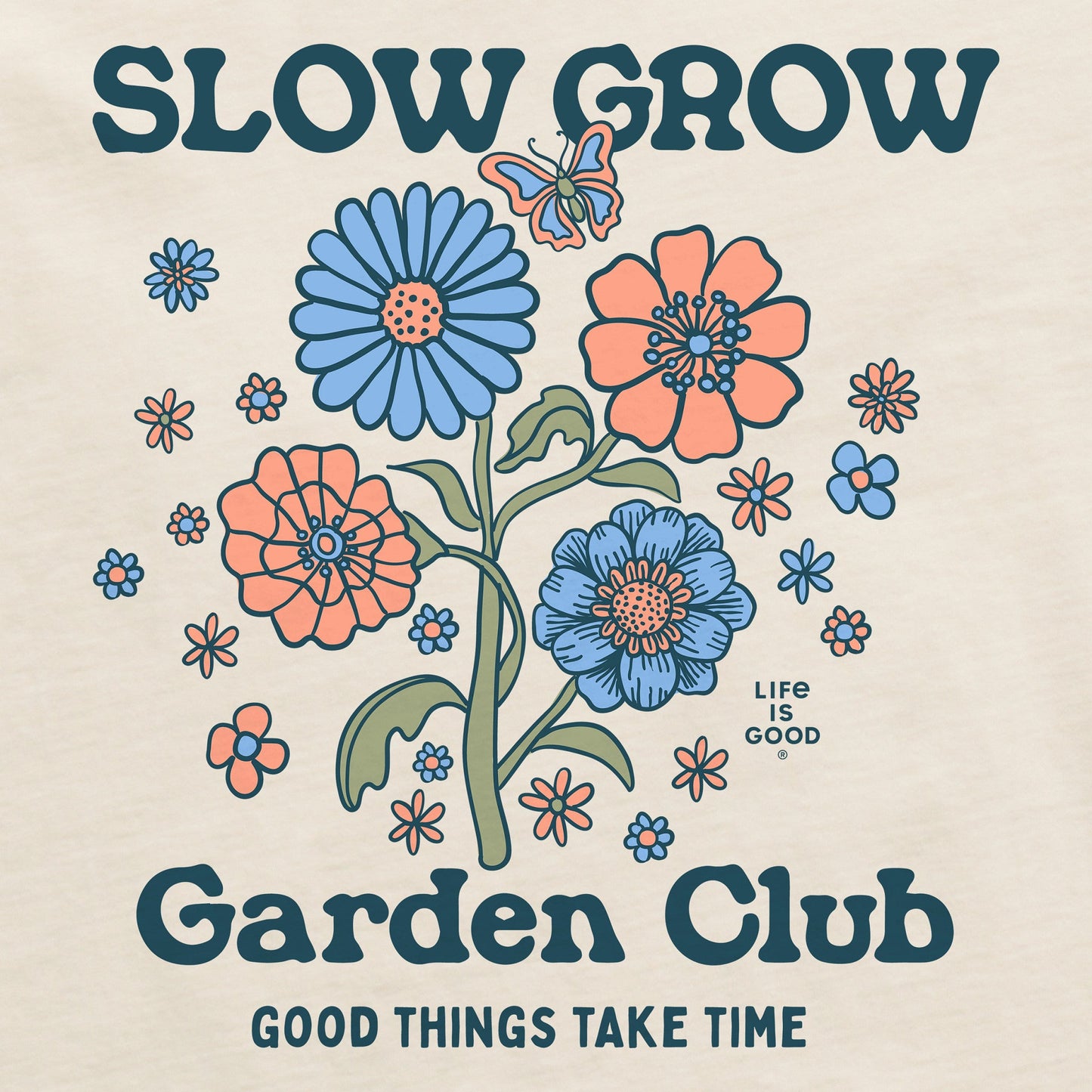 Women's Slow Grow Garden Club Short Sleeve Crusher Tee
