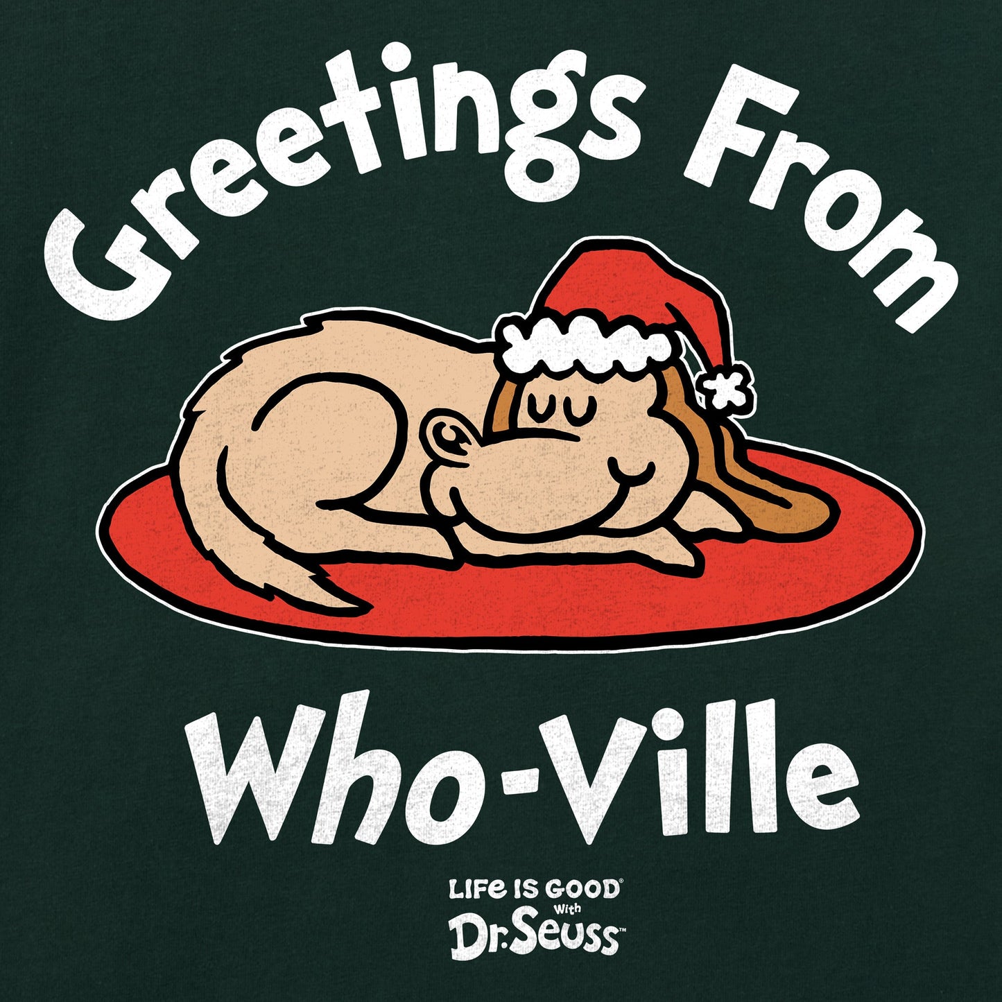 Women's Greetings from Who-Ville Max Long Sleeve Crusher Tee