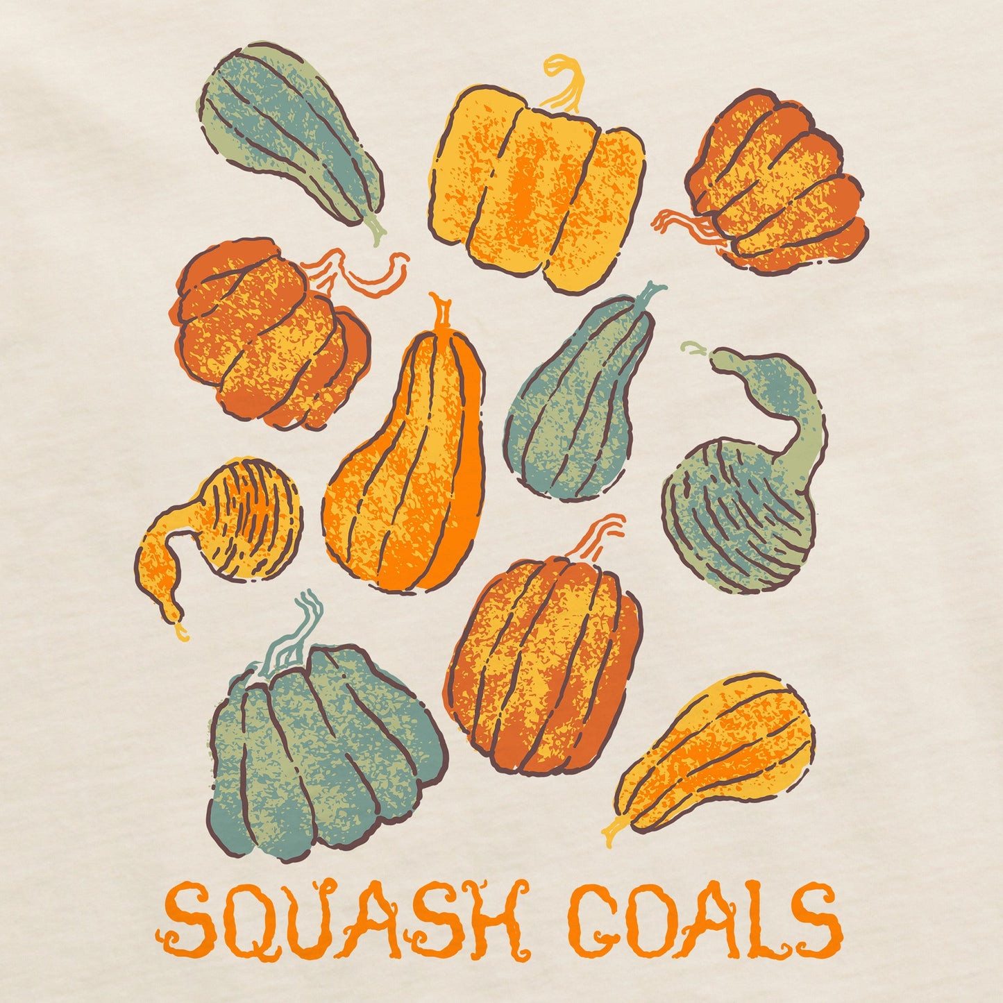 Women's Squash Goals Short Sleeve Crusher Boxy Tee