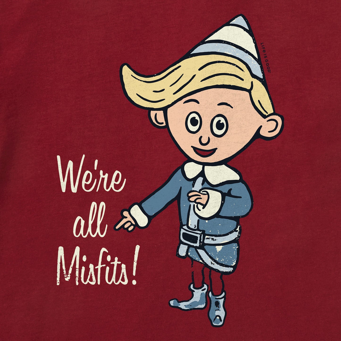 Women's We're All Misfits! Short Sleeve Crusher Tee