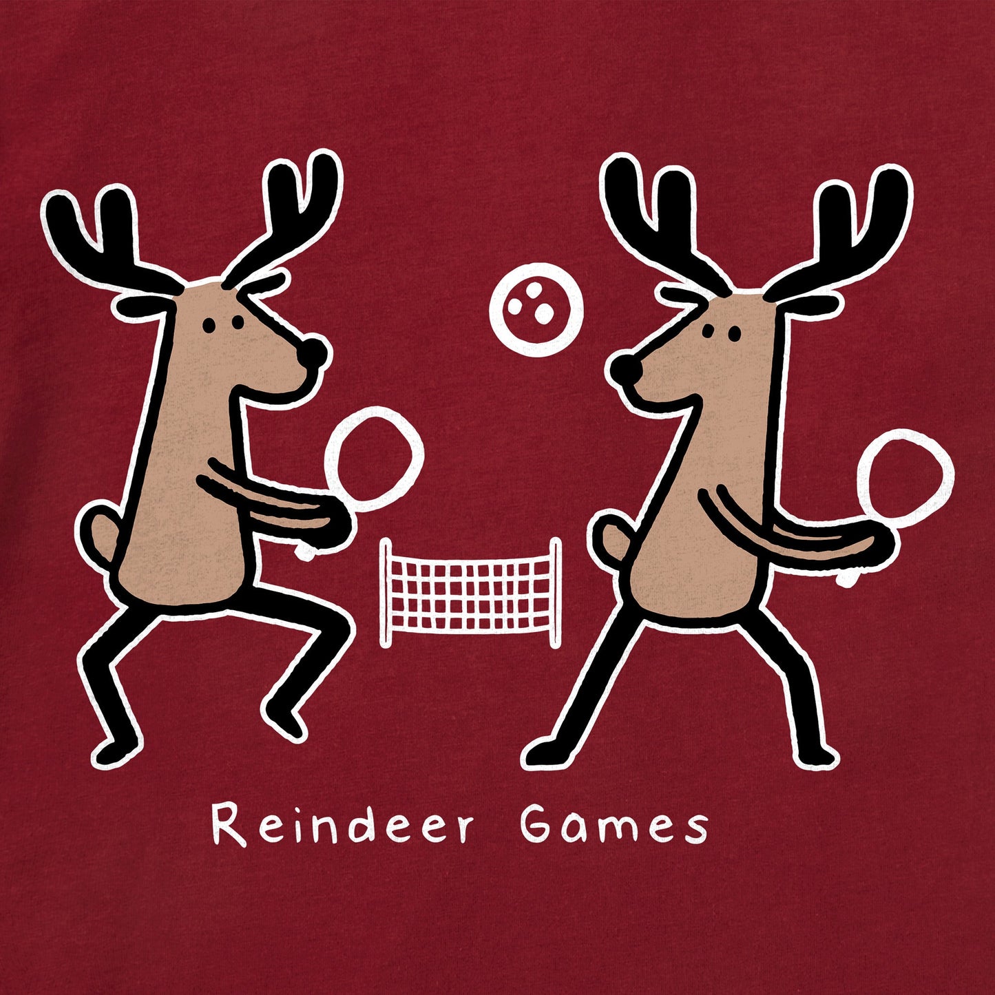 Women's Reindeer Games Short Sleeve Crusher Tee