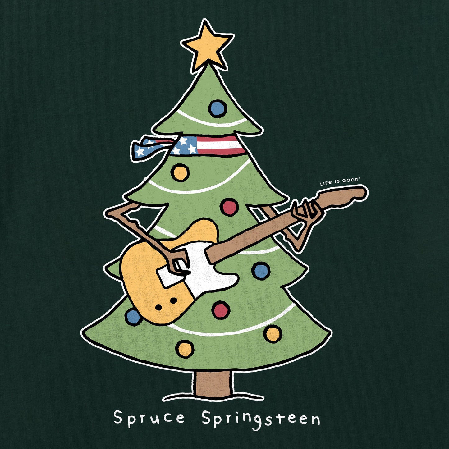 Women's Spruce Springsteen Short Sleeve Crusher Tee