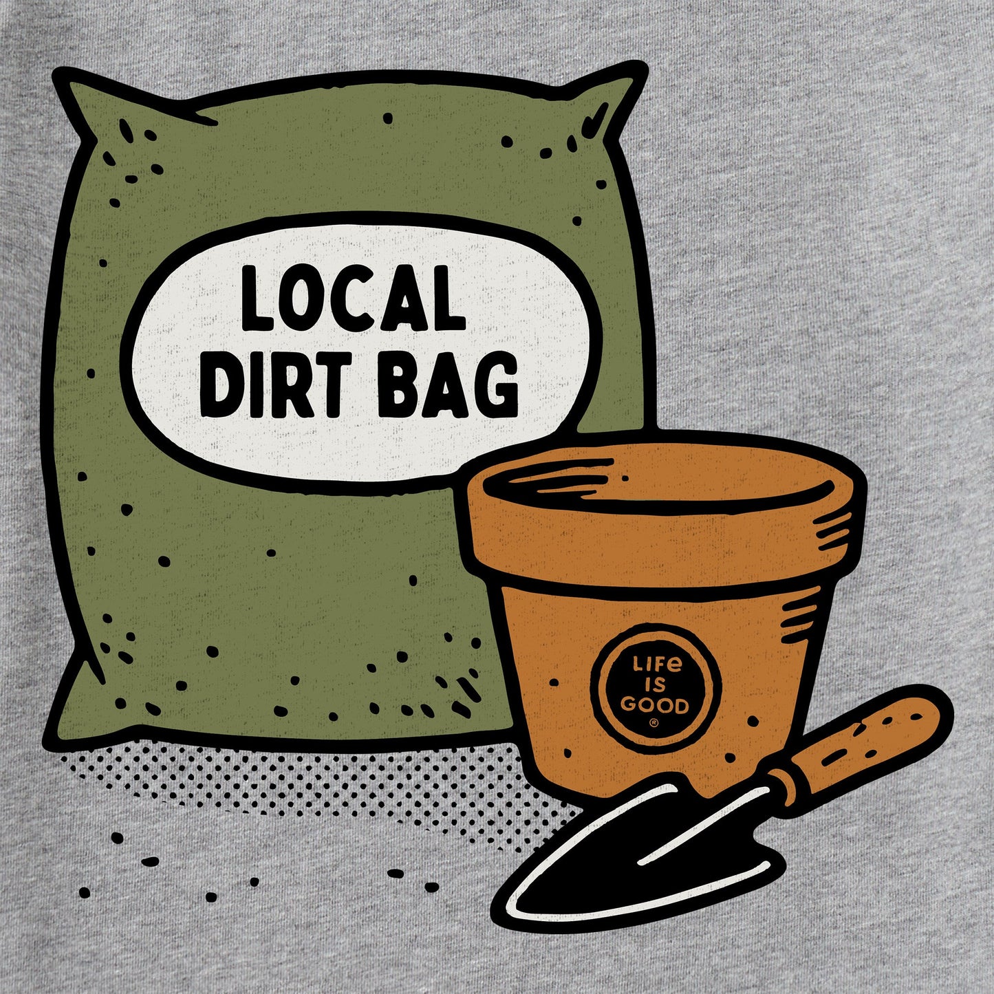 Men's Local Dirt Bag Short Sleeve Tee