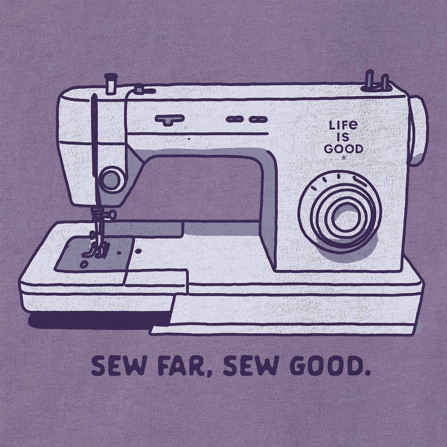 Women's Sew Far Sew Good Short Sleeve Crusher Boxy Tee