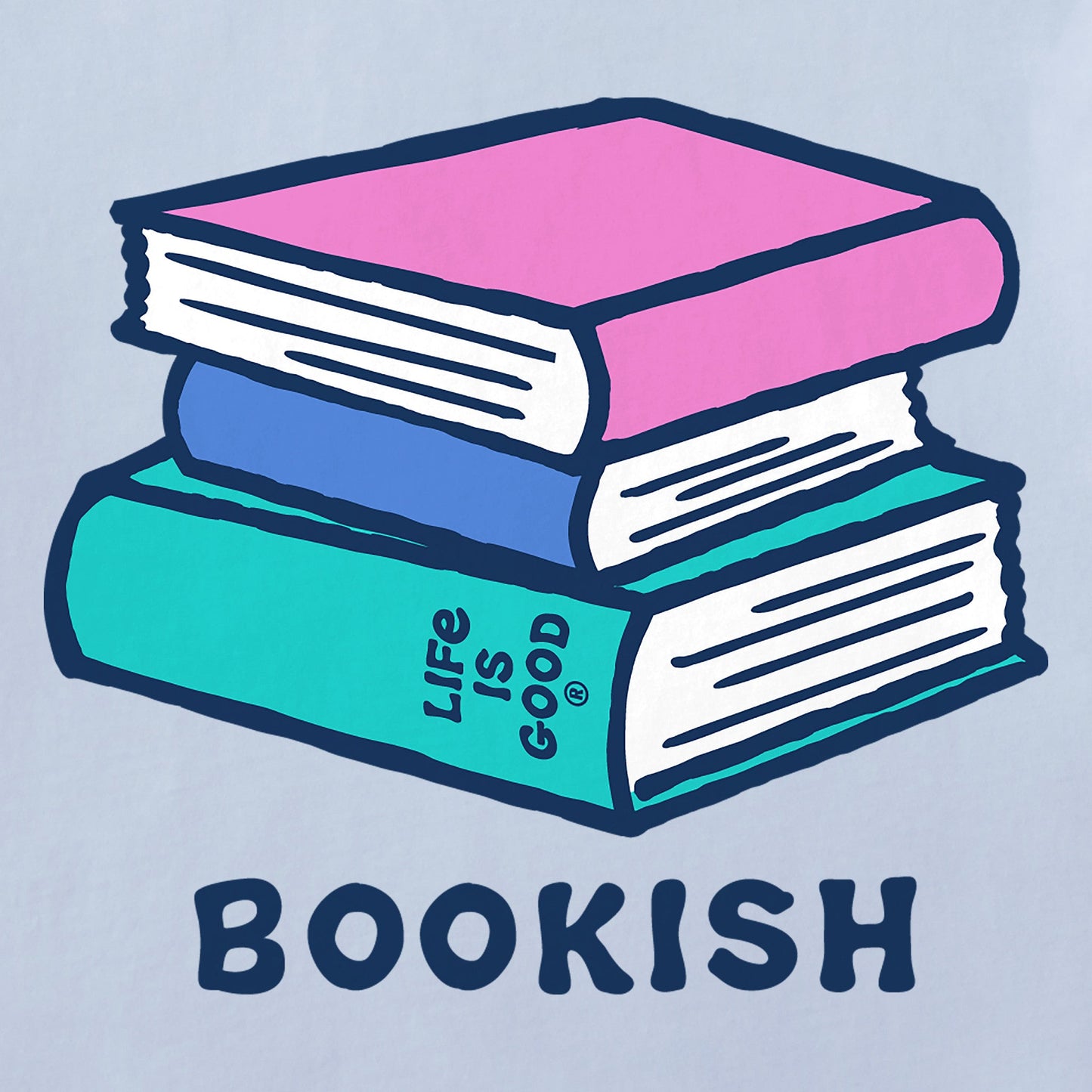 Women's Bookish Short Sleeve Crusher Vee