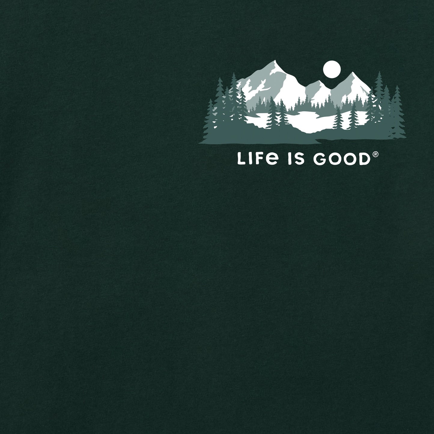 Men's Winter Evergreen Long Sleeve Crusher Tee