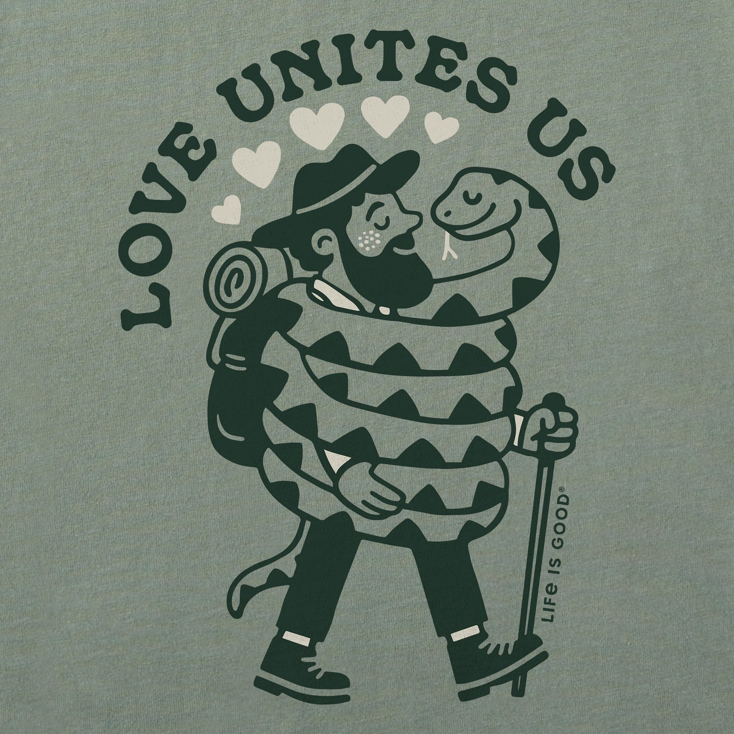 Men's Love Unites Us Boa Short Sleeve Tee