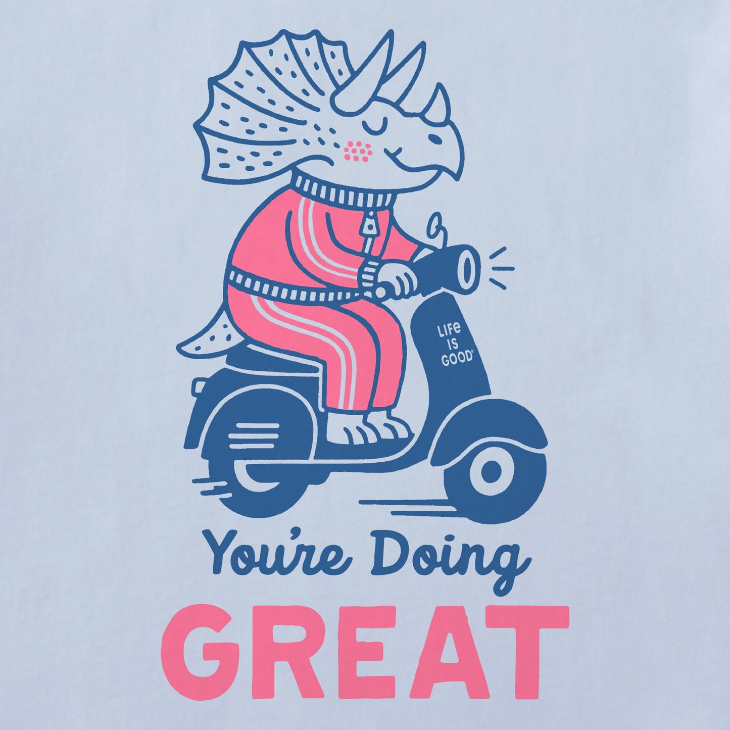 Women's You're Doing Great Short Sleeve Crusher Tee