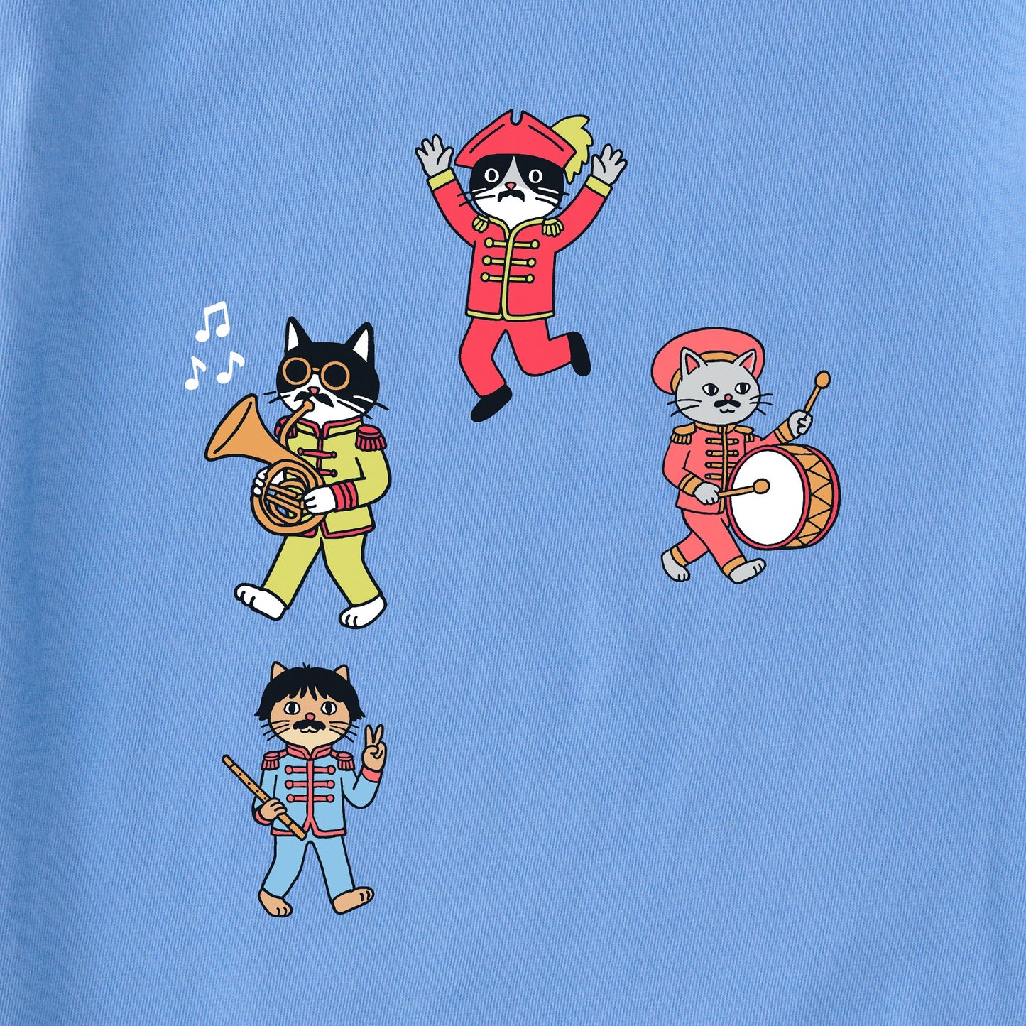 Women's Come Together Right Meow Cats Short Sleeve Tee