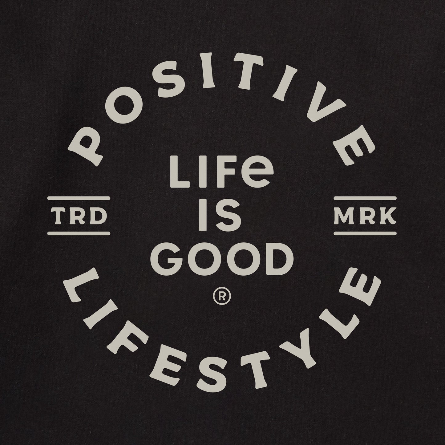 Adult Unisex Positive Lifestyle Circle Every Wear Hoodie Sweatshirt