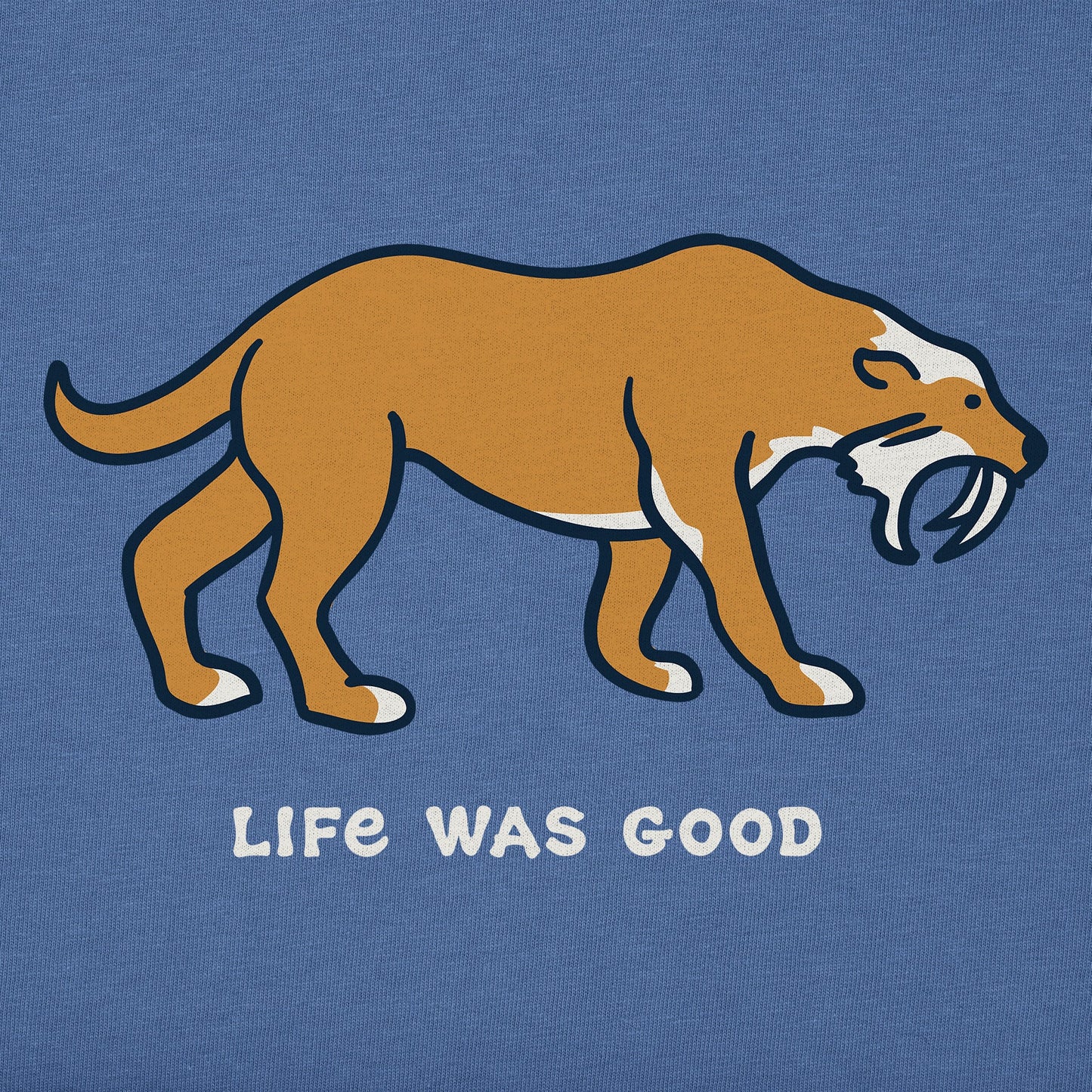 Kids Saber Tooth Short Sleeve Crusher Tee