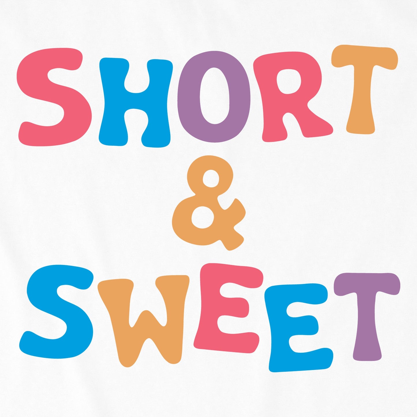 Women's Short & Sweet Short Sleeve Crusher Boxy Tee