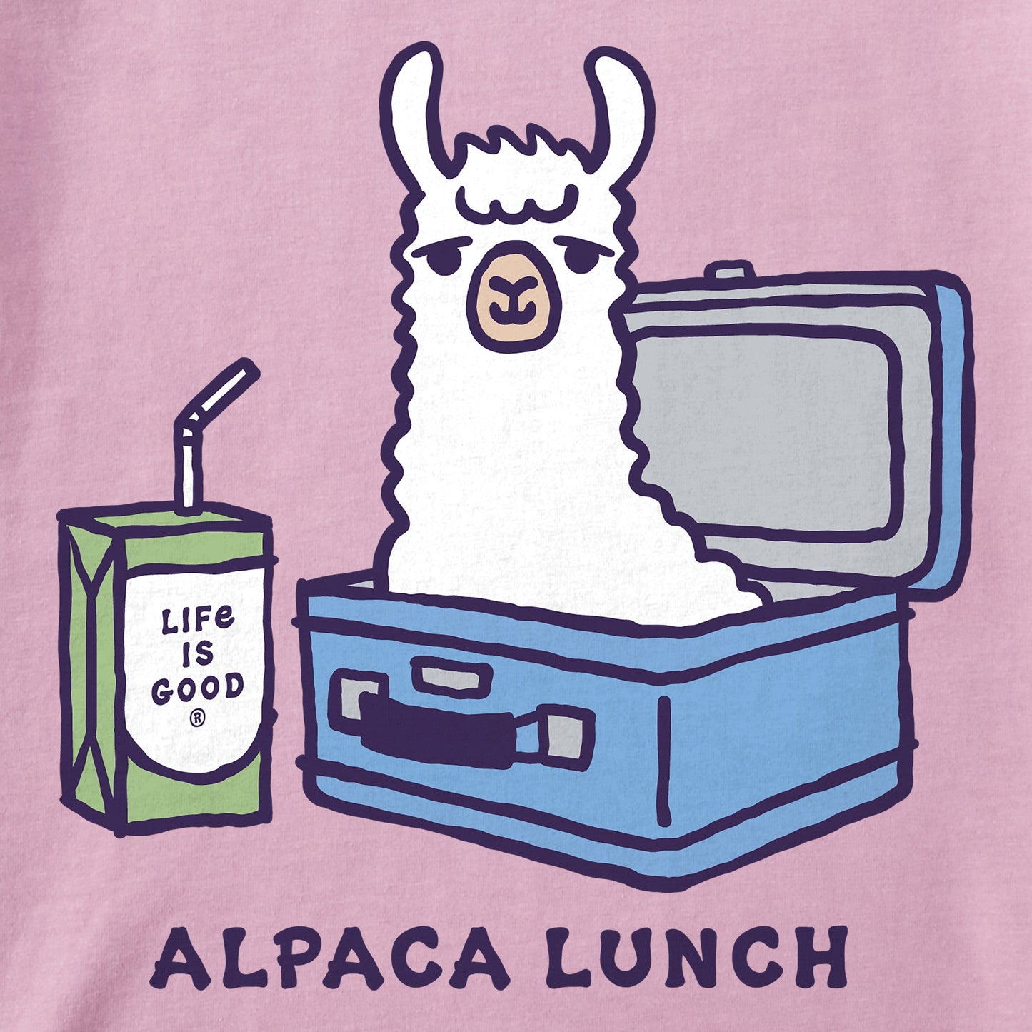 Women's Alpaca Lunch Short Sleeve Crusher Tee