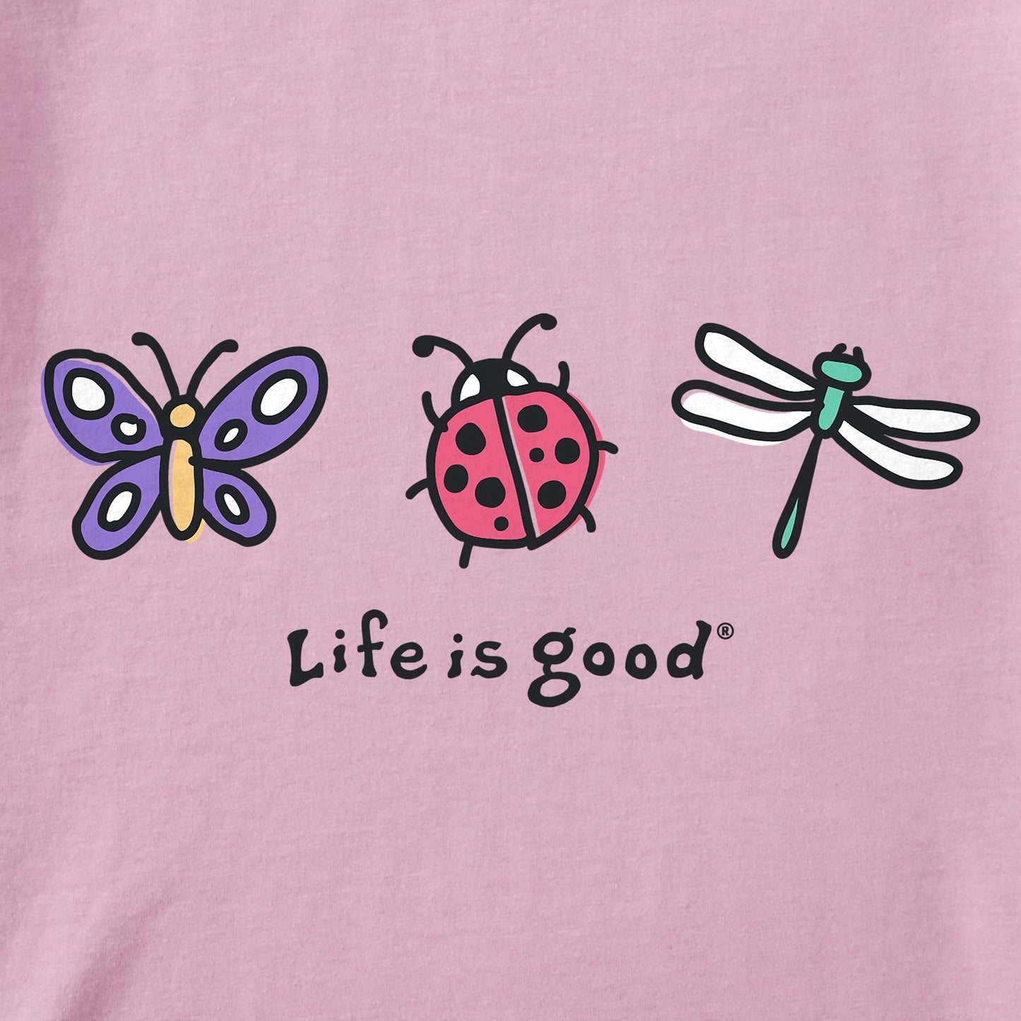 Toddler Bug Friends Short Sleeve Crusher Tee