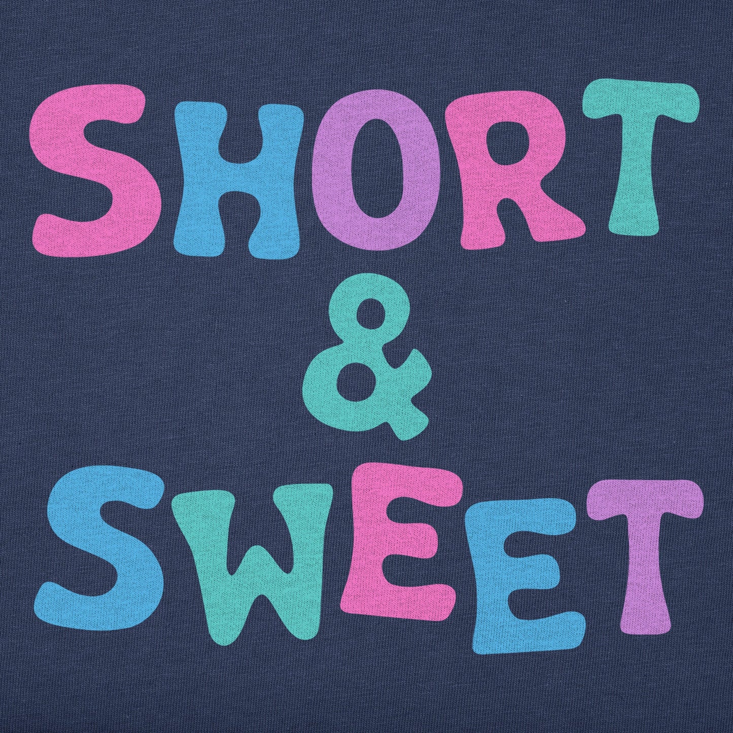 Toddler Short & Sweet Short Sleeve Crusher Tee