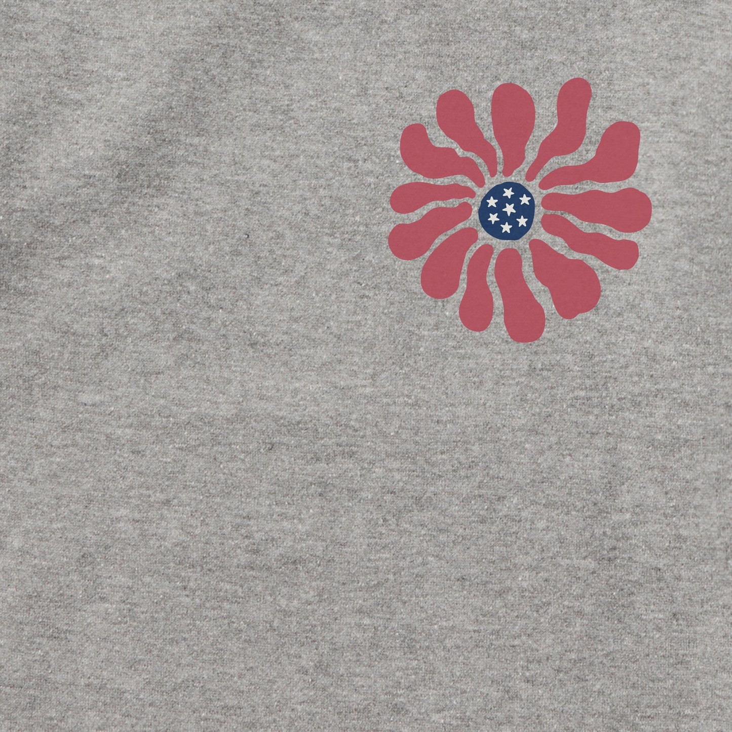 Adult Unisex America the Beautiful Flowers Every Wear Crew Sweatshirt