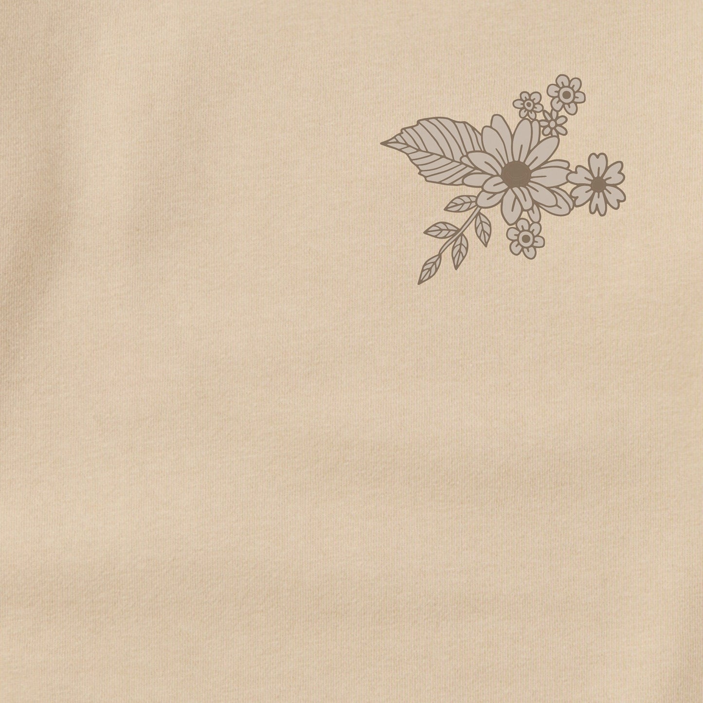 Adult Unisex Beautiful Energy Wildflowers Every Wear Crew Sweatshirt