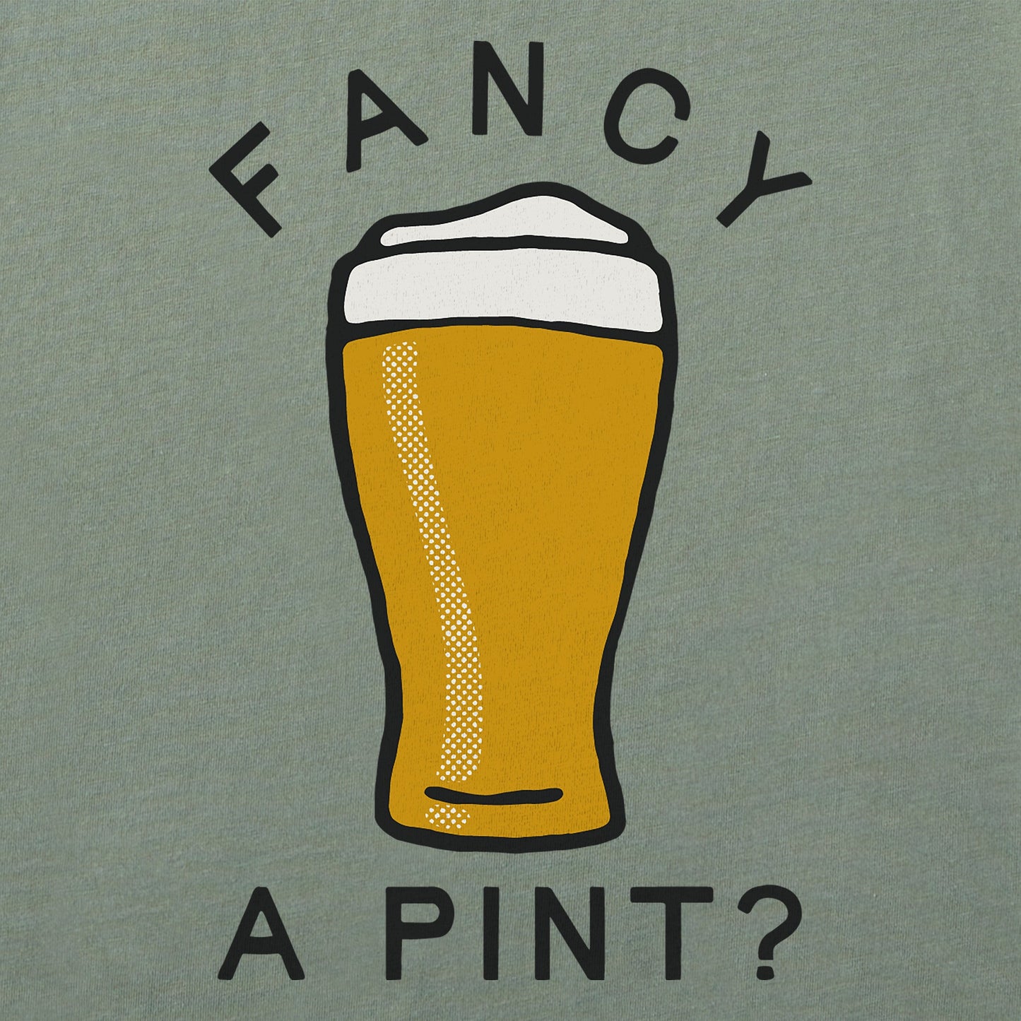 Women's Fancy a Pint Short Sleeve Crusher Boxy Tee