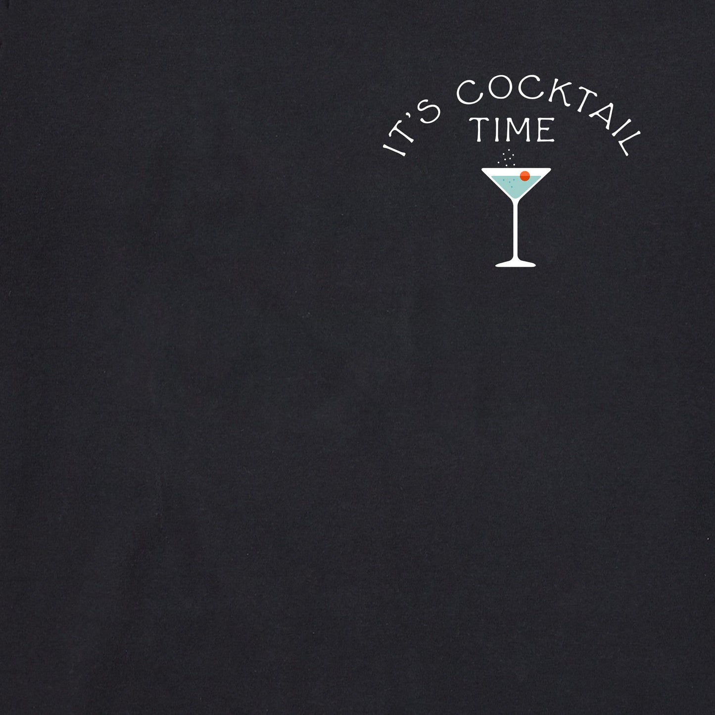 Men's It's Cocktail Time Short Sleeve Tee