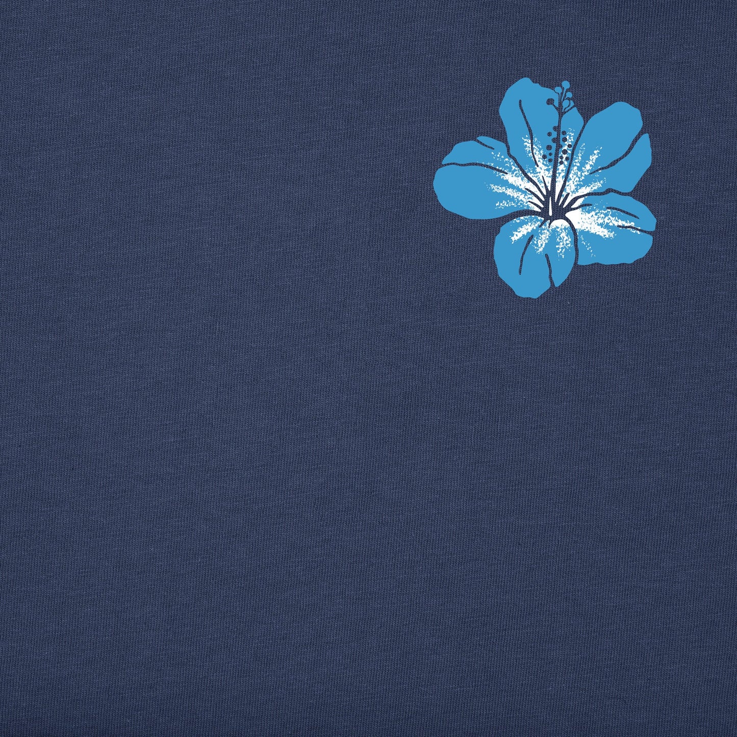 Women's Six Hibiscus Short Sleeve Crusher Boxy Tee