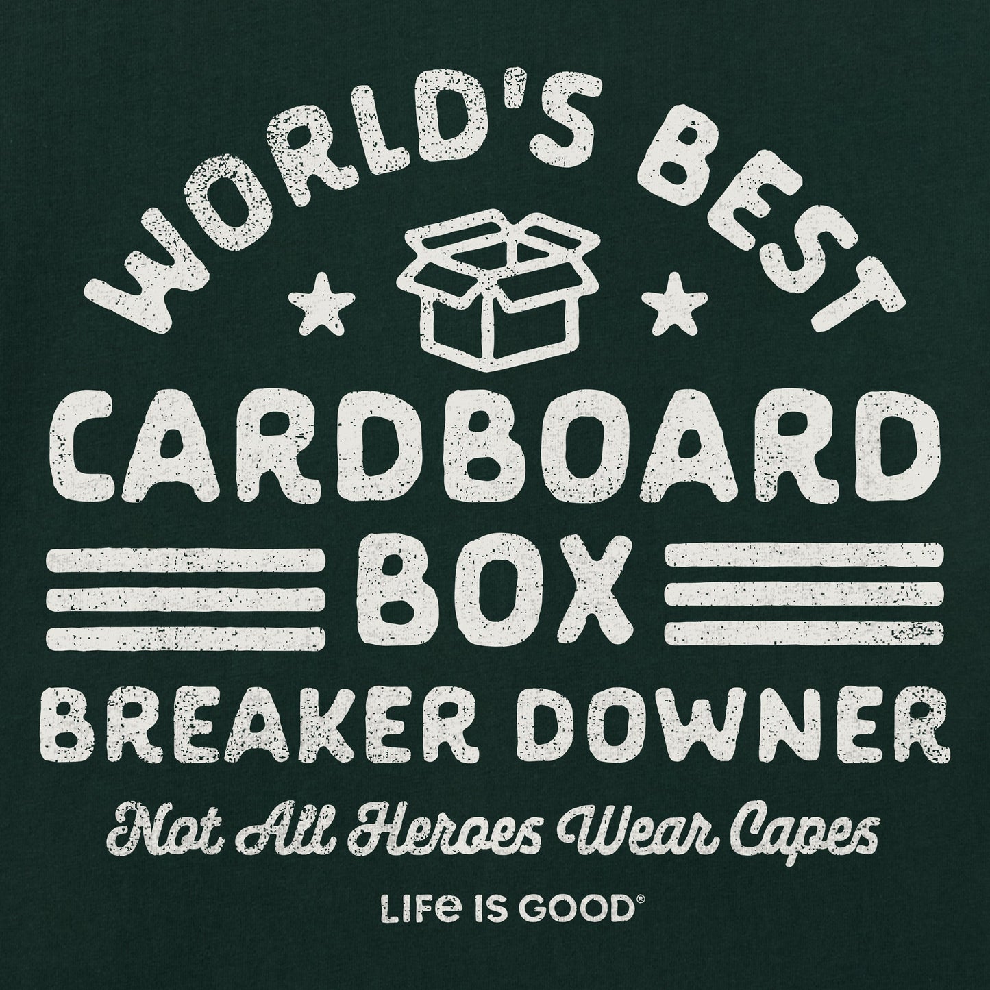 Men's Cardboard Box Breaker Downer Short Sleeve Tee