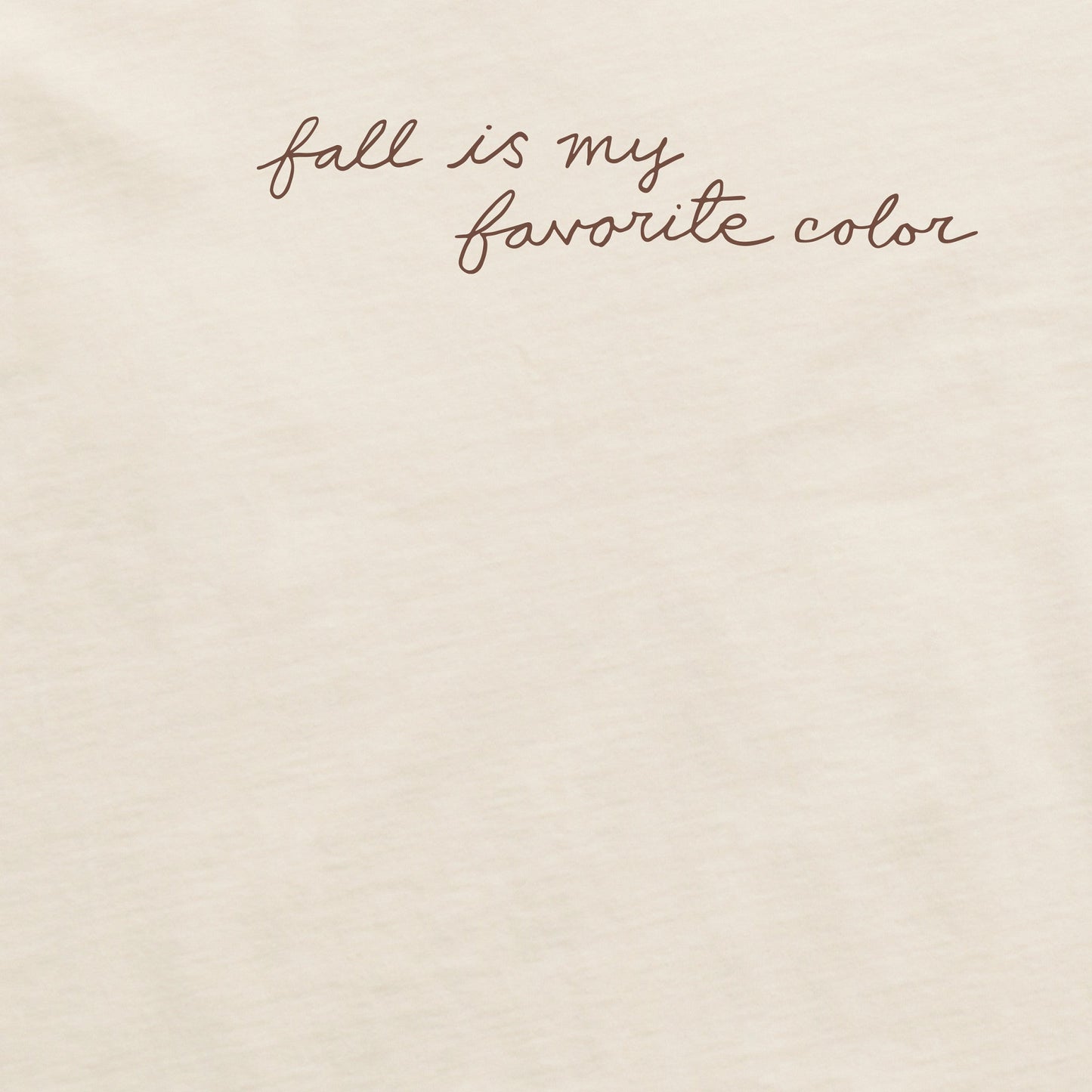 Women's Fall is my Favorite Sunflower Short Sleeve Crusher Boxy Tee