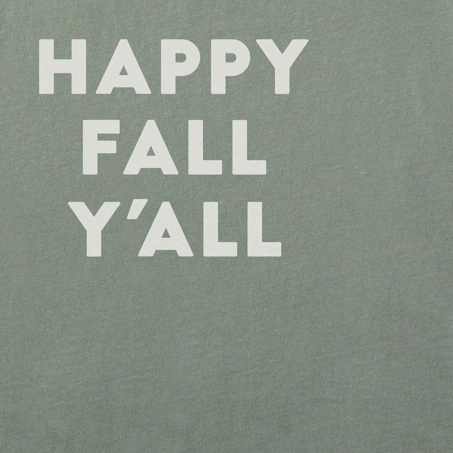 Women's Happy Fall Y'all Icons Short Sleeve Crusher Boxy Tee
