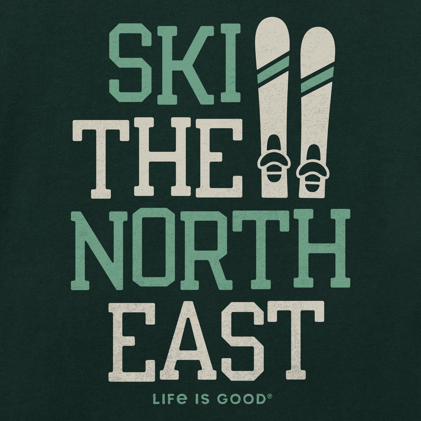 Men's Ski the North East Short Sleeve Crusher Tee