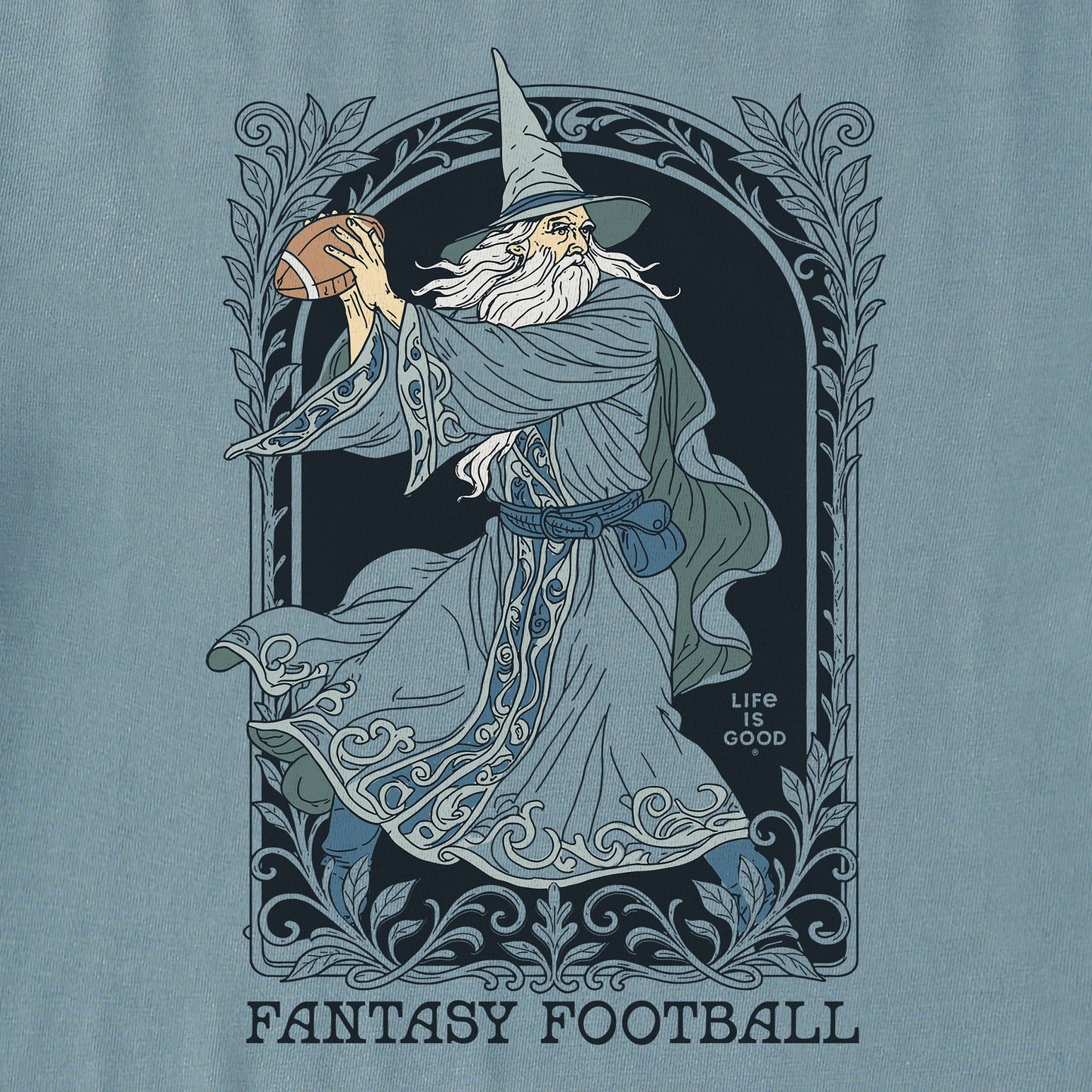 Women's Fantasy Football Wizard QB Short Sleeve Crusher Tee