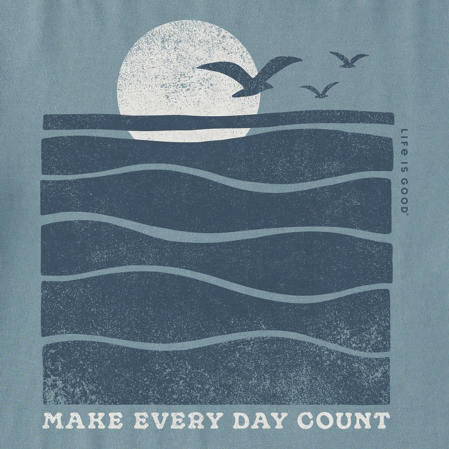 Men's Make Everyday Count Sunset Short Sleeve Crusher Tee