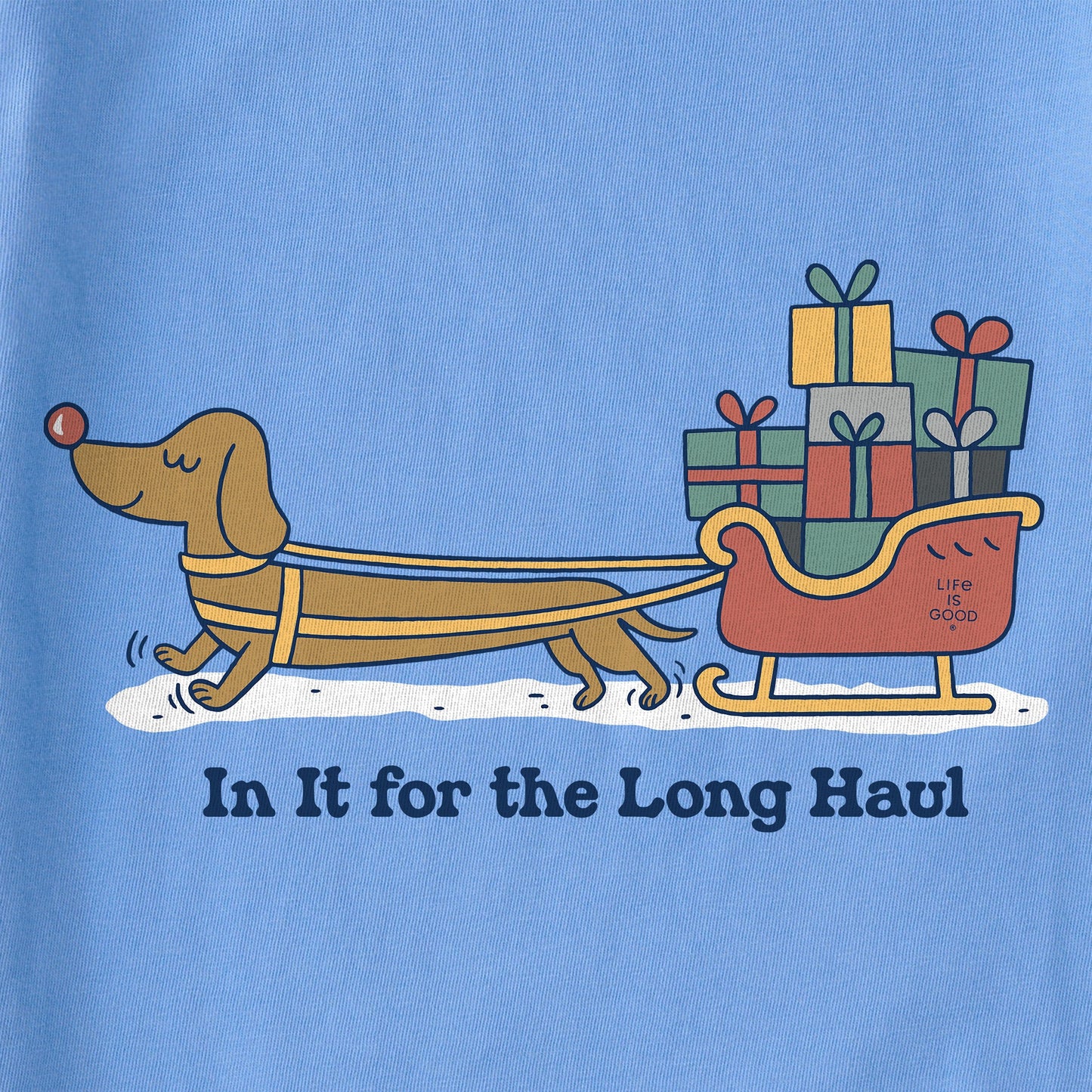 Kids In it for the Long Haul Long Sleeve Crusher Tee